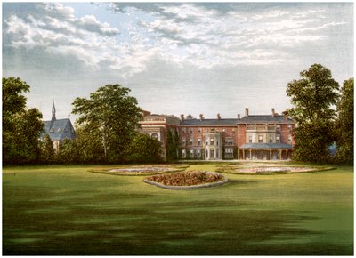 Rhydd Court, Worcestershire, Heimat von Baronet Lechmere, ca. 1880 von Unbekannt