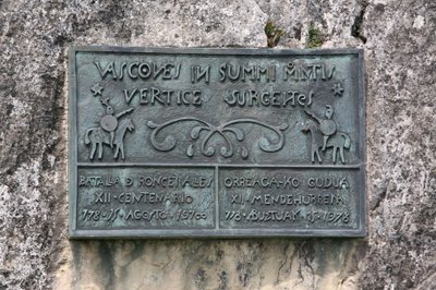 Schlachtdenkmal von Roncesvalles, Roncevaux, Spanien von Unbekannt