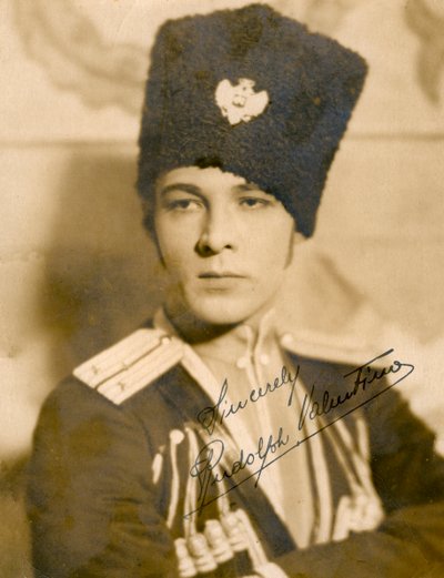 Rudolph Valentino, italienischer Schauspieler von Unbekannt
