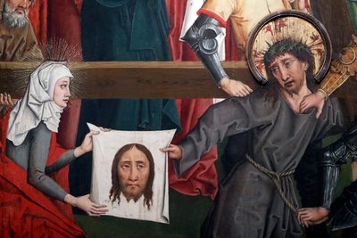 Saint-Pierre le Vieux Katholische Kirche, Christus in seiner Passion, Das Schweißtuch der Veronika von Unbekannt