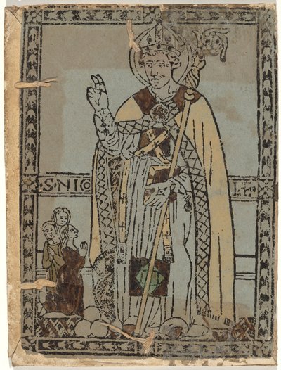 Sankt Nikolaus von Myra, 1470er von Unbekannt