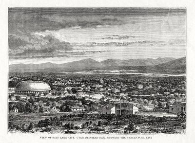 Salt Lake City, Utah, USA, 1877 von Unbekannt