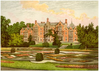 Sandringham, Norfolk, Heim des Prinzen von Wales, ca. 1880 von Unbekannt
