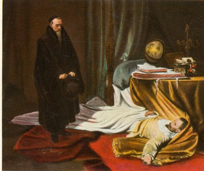 Seni mit dem Leichnam von Wallenstein von Unbekannt