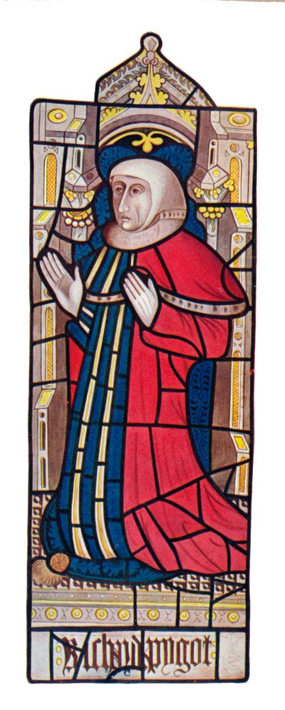 Serjeants at Law. Long Melford Kirche, Suffolk, 1903 von Unbekannt
