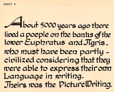 Blatt 9, aus einem Portfolio von Alphabeten, 1929 von Unbekannt