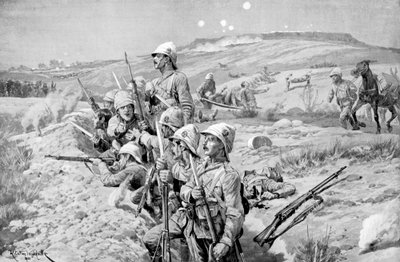 Belagerung von Ladysmith, Südafrika, Burenkrieg, 1899-1900 von Unbekannt