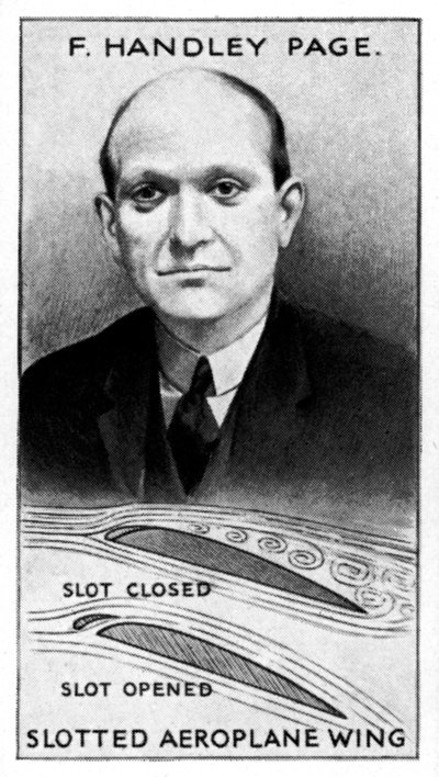 Sir Frederick Handley Page, englischer Industrieller, um 1924 von Unbekannt