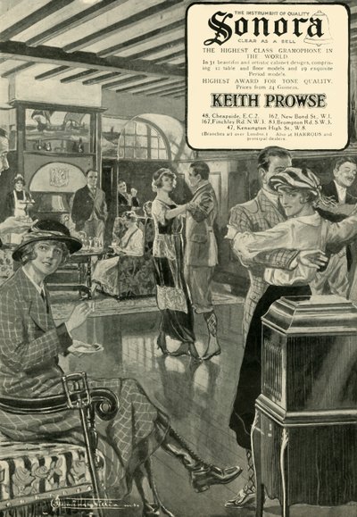Sonora - Das hochwertigste Grammophon der Welt, 1920 von Unbekannt