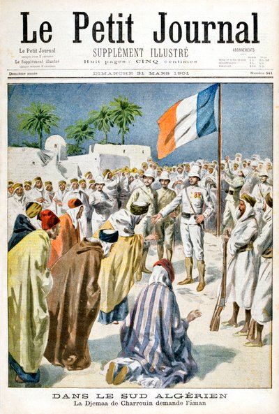 Südalgerien, Djemaa de Charrouin bittet um Gnade, 1901 von Unbekannt