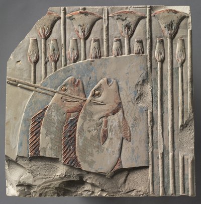 Fischspeerung, ca. 667-647 v. Chr. von Unbekannt