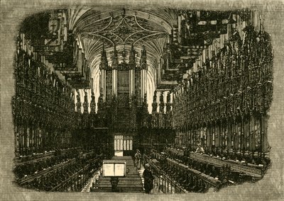 St. Georges Kapelle, Windsor, 1898 von Unbekannt