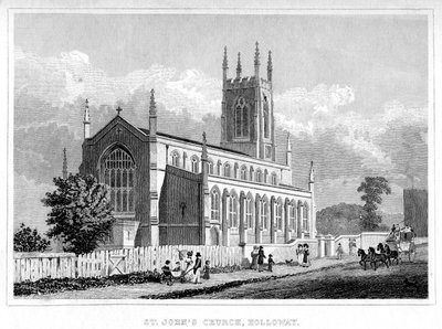 St. Johns Kirche, Holloway, London von Unbekannt