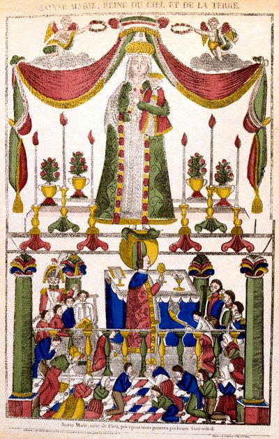 St. Maria, Königin des Himmels und der Erde, 19. Jahrhundert von Unbekannt