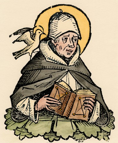 Thomas von Aquin, italienischer Philosoph und Theologe des 13. Jahrhunderts von Unbekannt