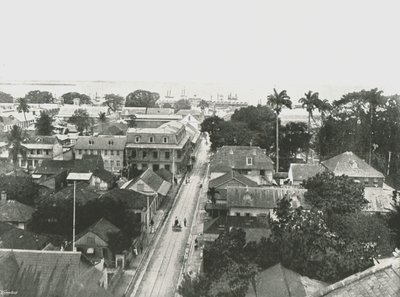 St Vincent Street, Port of Spain, Trinidad, 1895 von Unbekannt