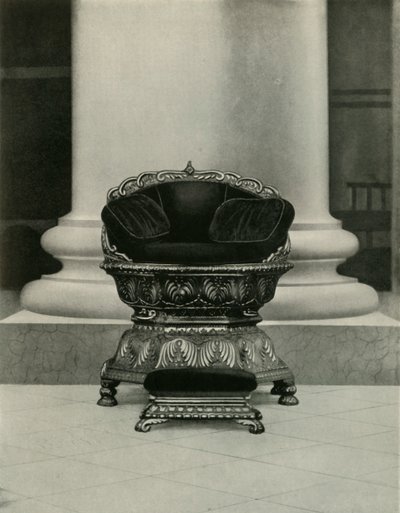 Staatssitz von Tippu Sultan im Regierungshaus, 1925 von Unbekannt