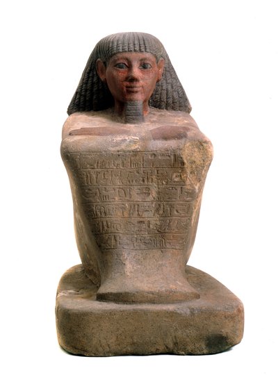 Statue des Schreibers Maaniamen, Mitte des 15. Jahrhunderts v. Chr. von Unbekannt