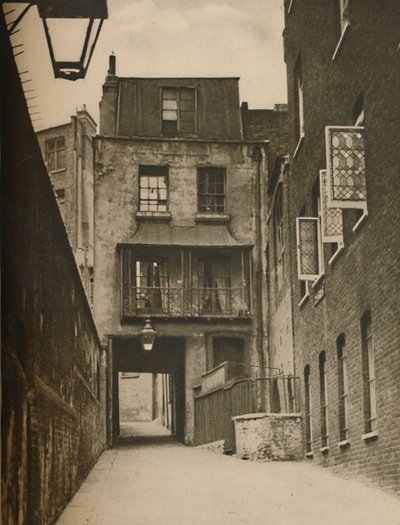 Strand Lane und der Eingang zum Römischen Bad, ca. 1935 von Unbekannt