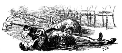 Personen, die durch den Klang eines Gongs hypnotisiert werden, 1891 von Unbekannt