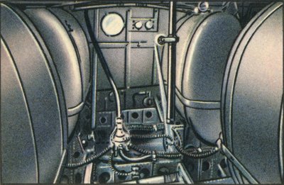 Tanks an Bord des Dornier Wal Flugboots, 1920er Jahre, 1932 von Unbekannt