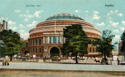 Die Albert Hall, London, ca. 1910 von Unbekannt
