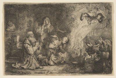 Der Engel verlässt die Familie von Tobias von Unbekannt