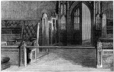 Die Bar des House of Commons, Westminster, London (19. Jahrhundert) von Unbekannt