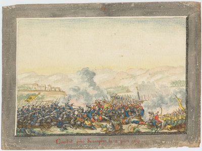 Die Schlacht von Kulevicha am 11. Juni 1829, 1829 von Unbekannt