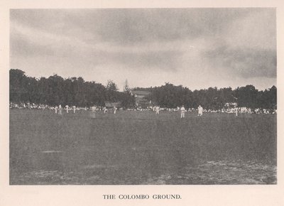 Der Colombo Cricket Ground, Ceylon, 1912. von Unbekannt
