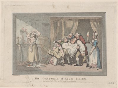 Die Annehmlichkeiten des guten Lebens, 16. Dezember 1794 von Unbekannt