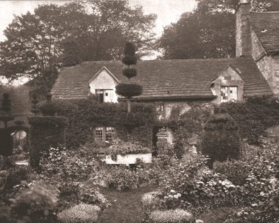 Das Cottage in der Nähe von Haddon Hall, Derbyshire, 1894 von Unbekannt
