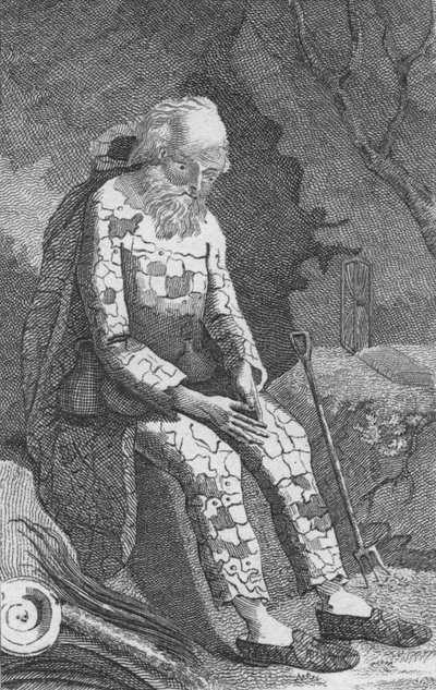 Der Dinton-Eremit, 19. Jahrhundert von Unbekannt