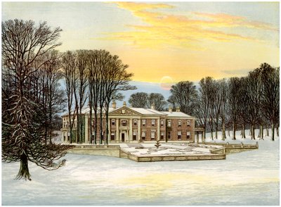 Das Down House, Dorset, Heimat von Baronet Smith-Marriott, ca. 1880 von Unbekannt