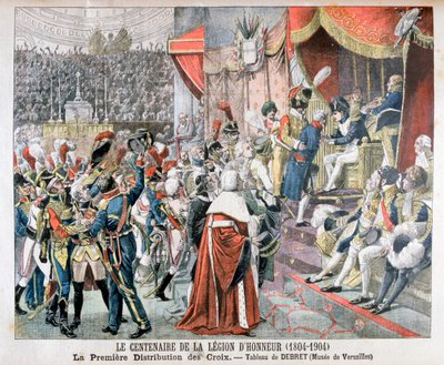 Die erste Verleihung der Ehrenlegion, 1804 von Unbekannt