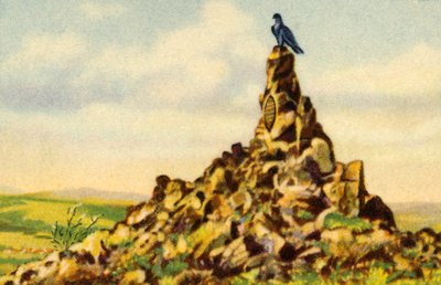 Das Fliegerdenkmal, Wasserkuppe, Hessen, Deutschland, 1932 von Unbekannt