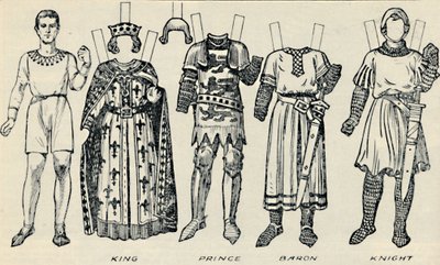 Die Galerie der britischen Kostüme: Was Männer und Frauen in der Zeit von Heinrich III. trugen von Unbekannt