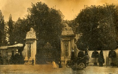 Die Löwentore, Hampton Court, London, 1910 von Unbekannt