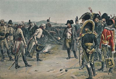 Das Treffen von Napoleon und Mack, 1805, 1896 von Paul Émile Boutigny