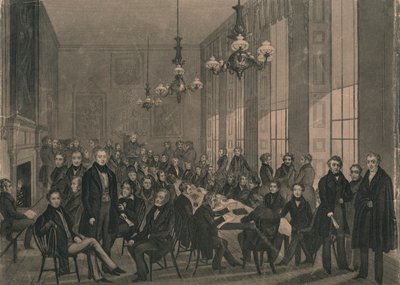 Die Nationalversammlung...4. Februar 1839 im British Coffee House von Unbekannt