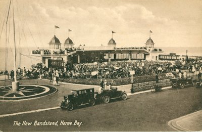 Der neue Musikpavillon, Herne Bay, Kent von Unbekannt