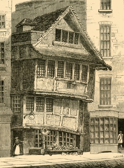 Der alte Brunnen in den Minories von Unbekannt