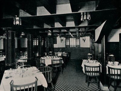 Die alte Küche im Miss Cranstons Teehaus, Argyle Street, Glasgow, ca. 1906 von Unbekannt