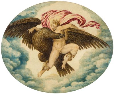 Der Raub des Ganymed, Ende des 17.-Anfang des 18. Jahrhunderts von Unbekannt