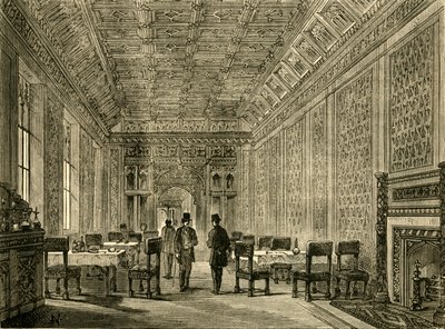 Der Erfrischungsraum des House of Lords, 1881 von Unbekannt