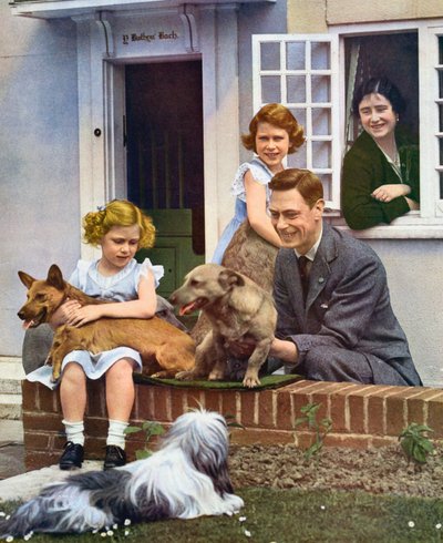 Die königliche Familie in Windsor von Unbekannt
