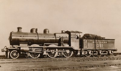 Der S.R. Mogul Typ der gemischten Verkehrslokomotive, frühes 20. Jahrhundert von Unbekannt