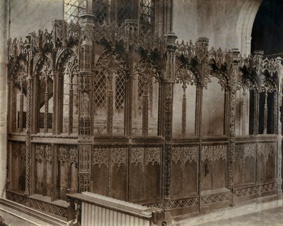 Die Frühlingskapelle in der Kirche St. Peter und St. Paul, Lavenham, Suffolk von Unbekannt