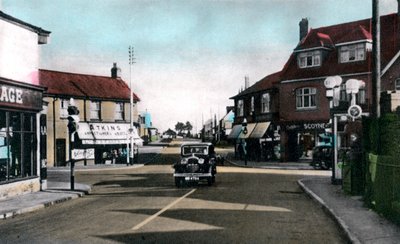 Der Platz, Braunton, Devon, frühes 20. Jahrhundert von Unbekannt