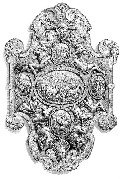 Das Staatsschild von Karl V., 16. Jahrhundert 1882 von Unbekannt